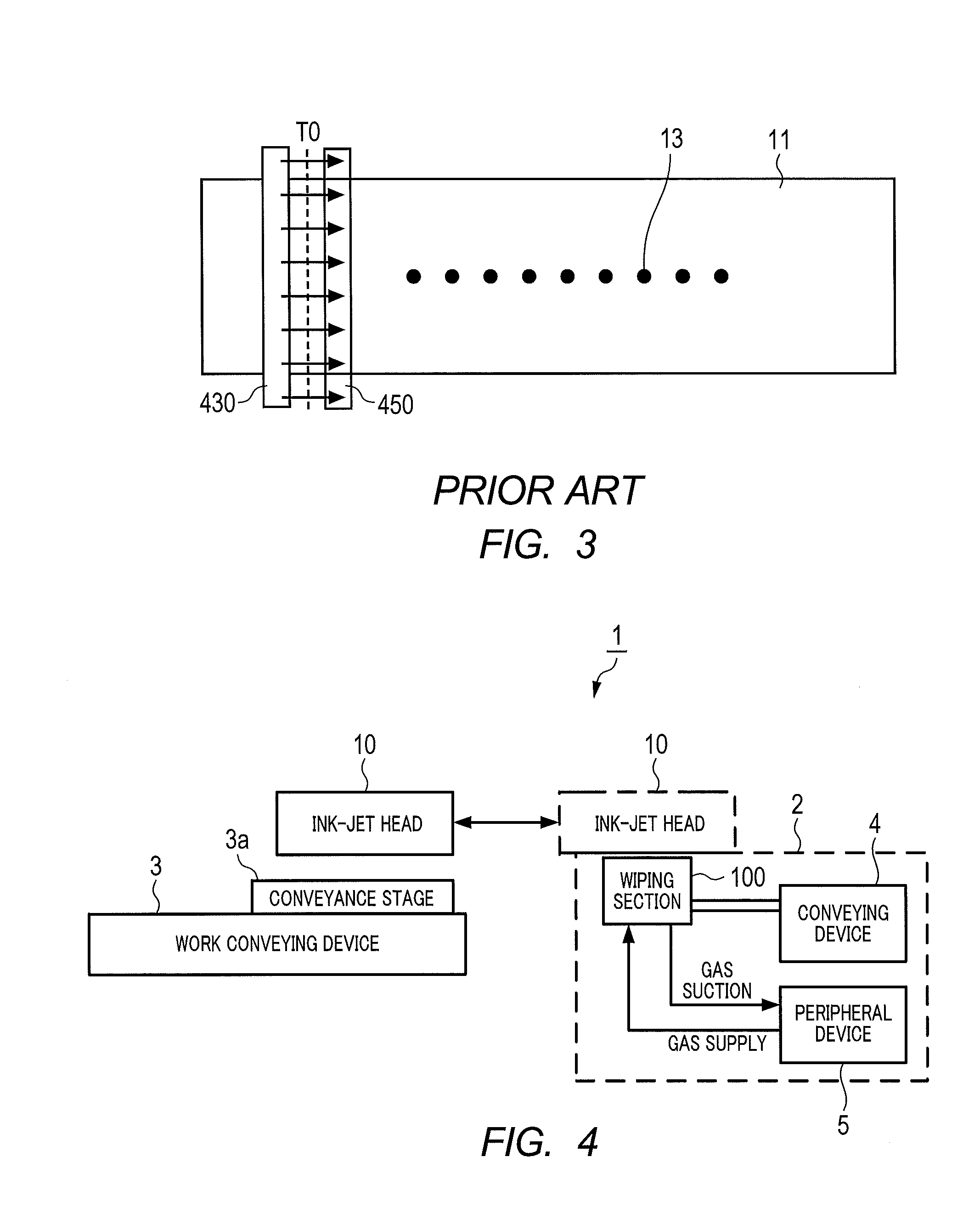 Wiping device, ink-jet device, and wiping method