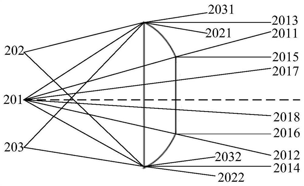 Relay lens and lighting system