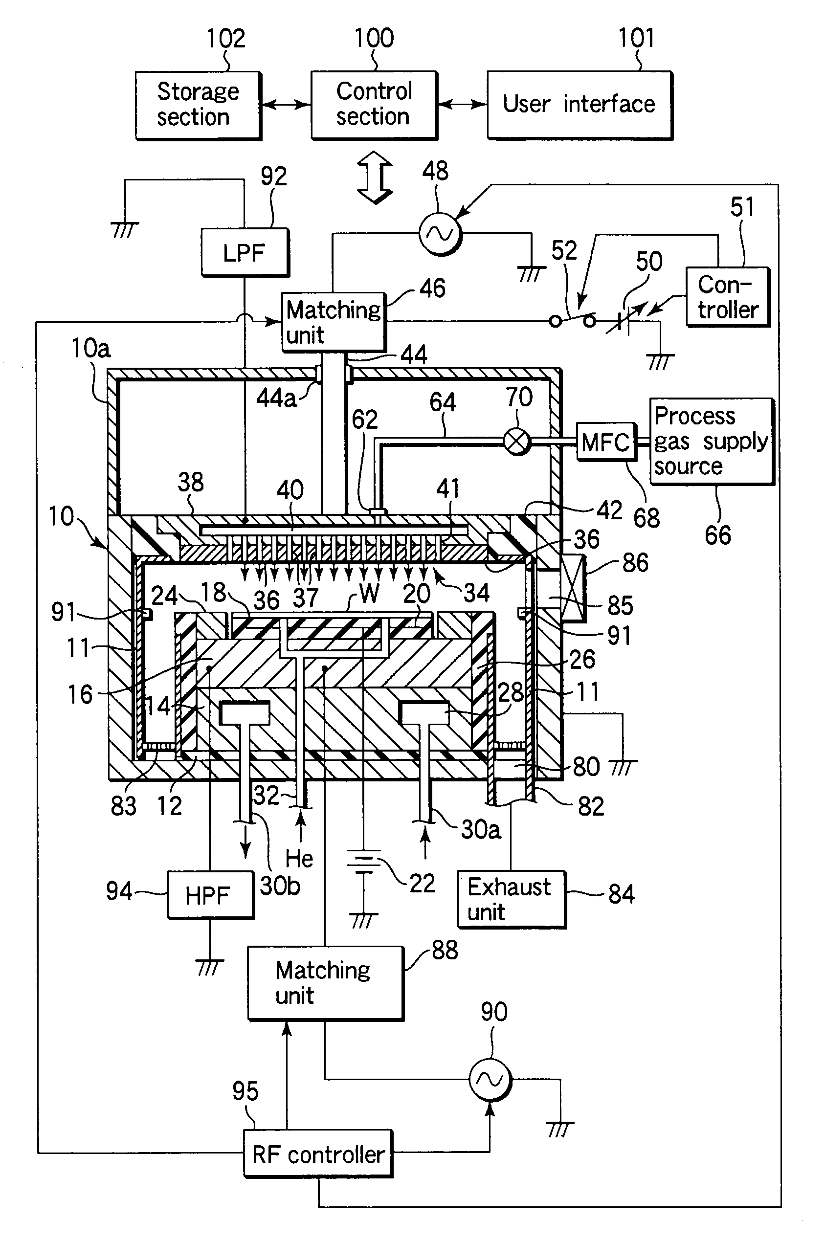 Plasma etching apparatus and method