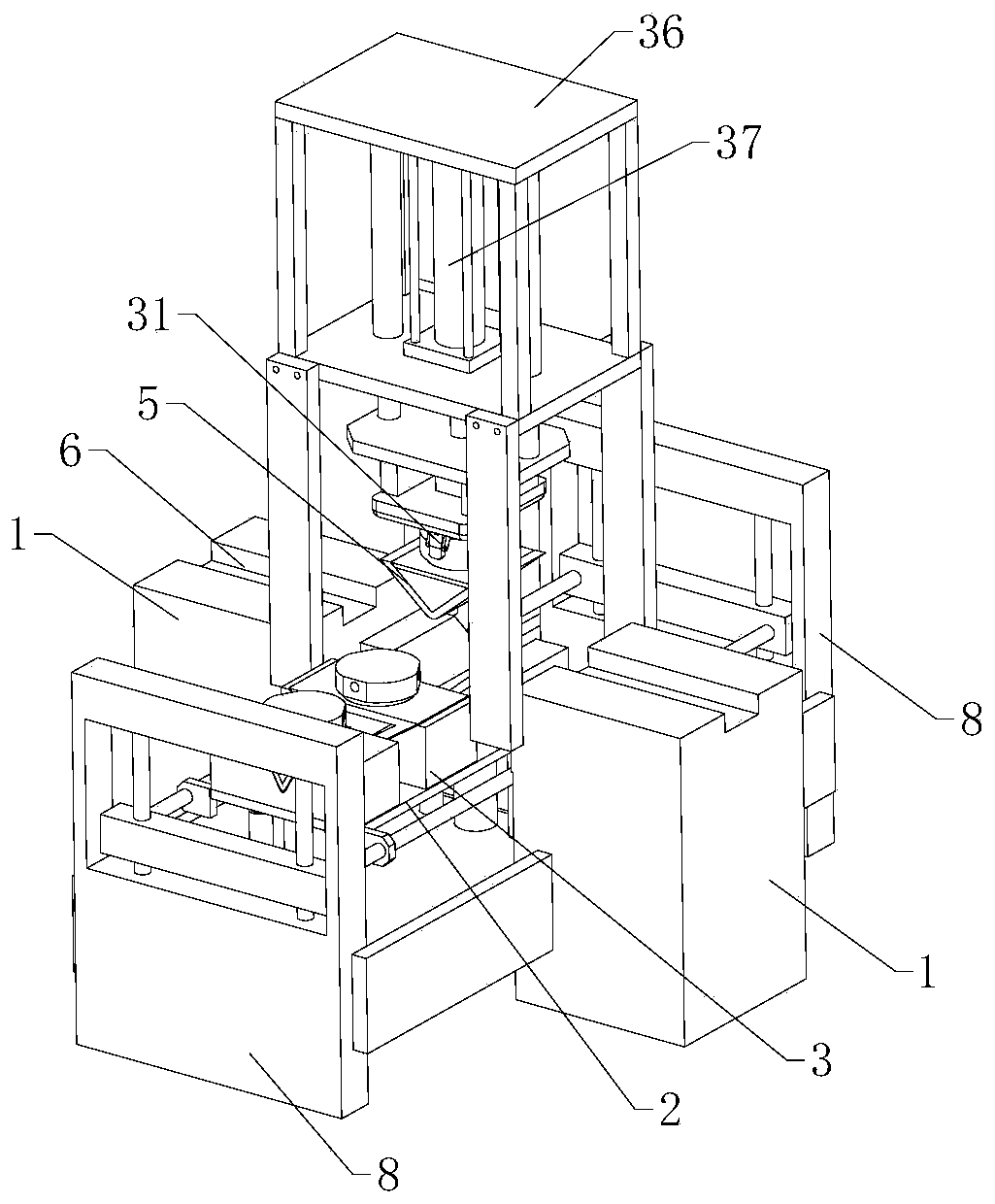 Efficient bending equipment with double-changing function