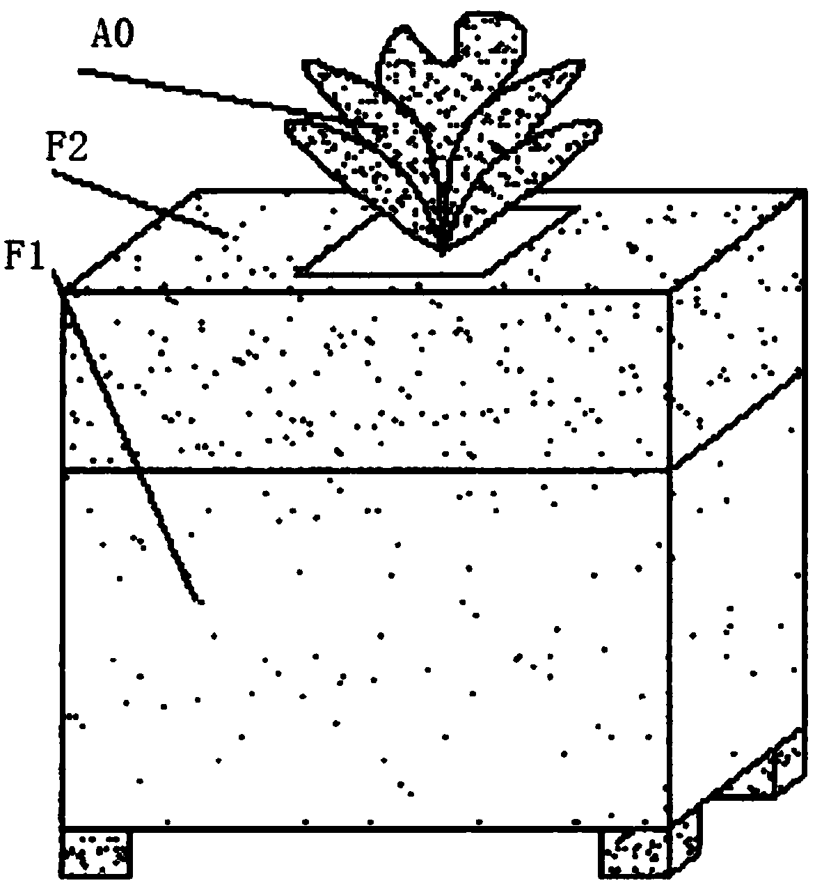 Composite environment-friendly rubber material and preparation method thereof