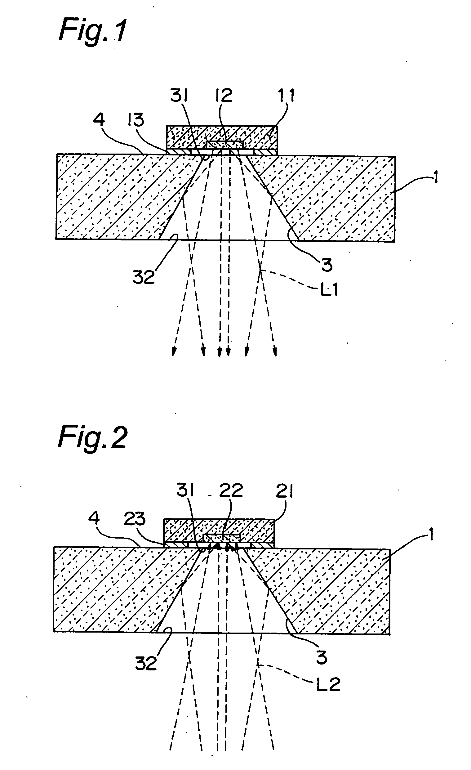 Submount for light emitting/receiving device