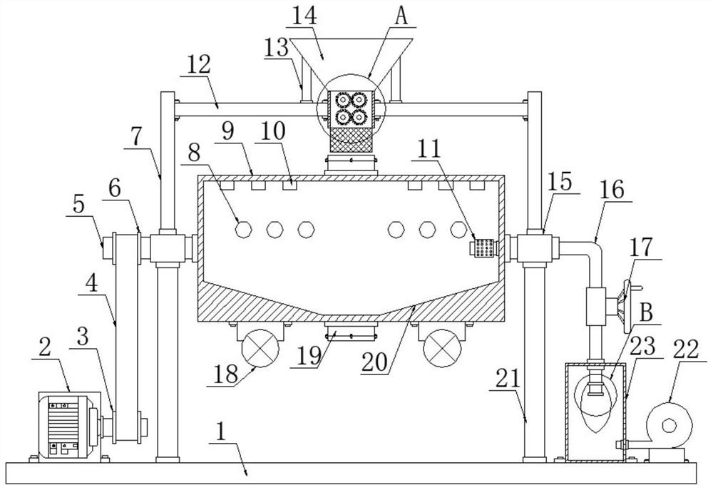 System for secondary preparation of reclaimed sand from concrete and using method