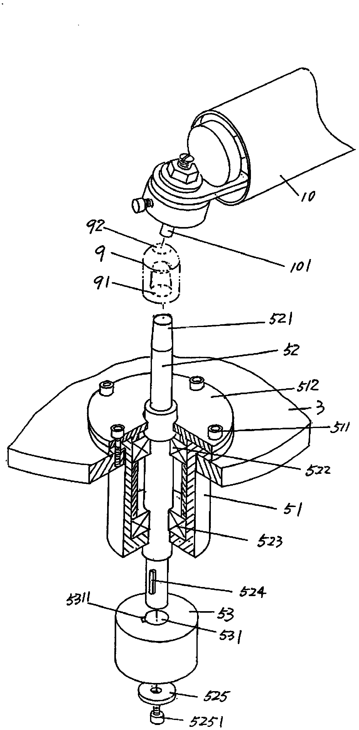 Semi-automatic electrode cap surfacing machine