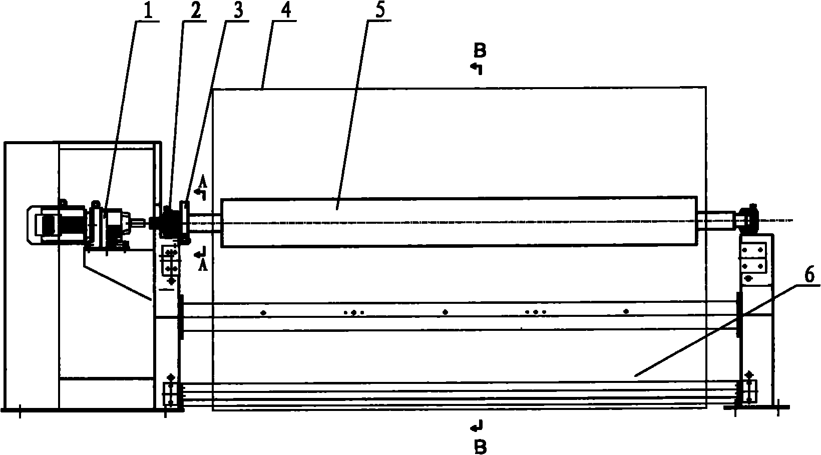 Jig dyeing machine