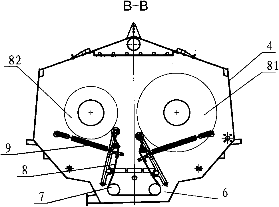 Jig dyeing machine