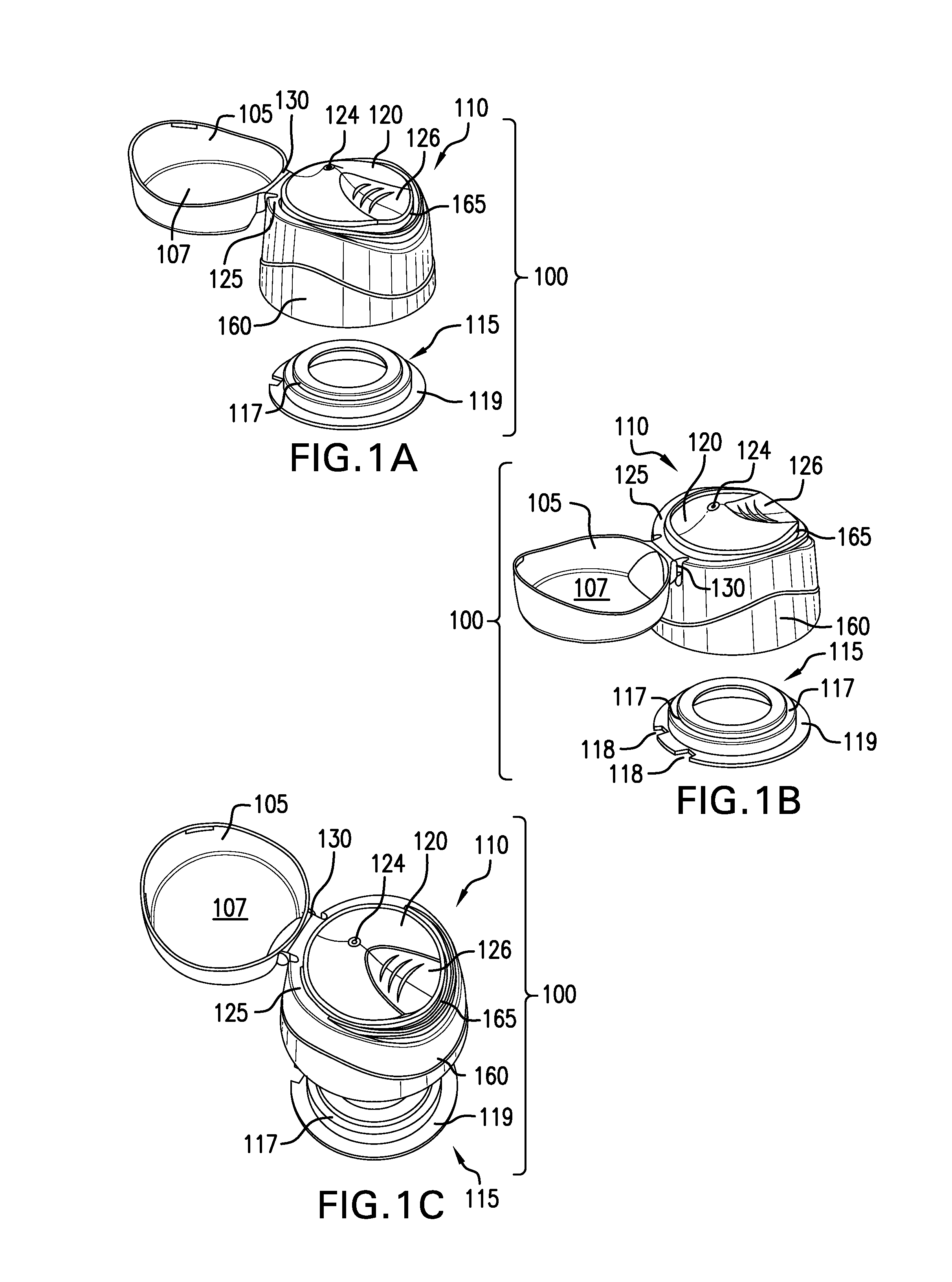 Actuator assembly for a pressurized plastic vessel