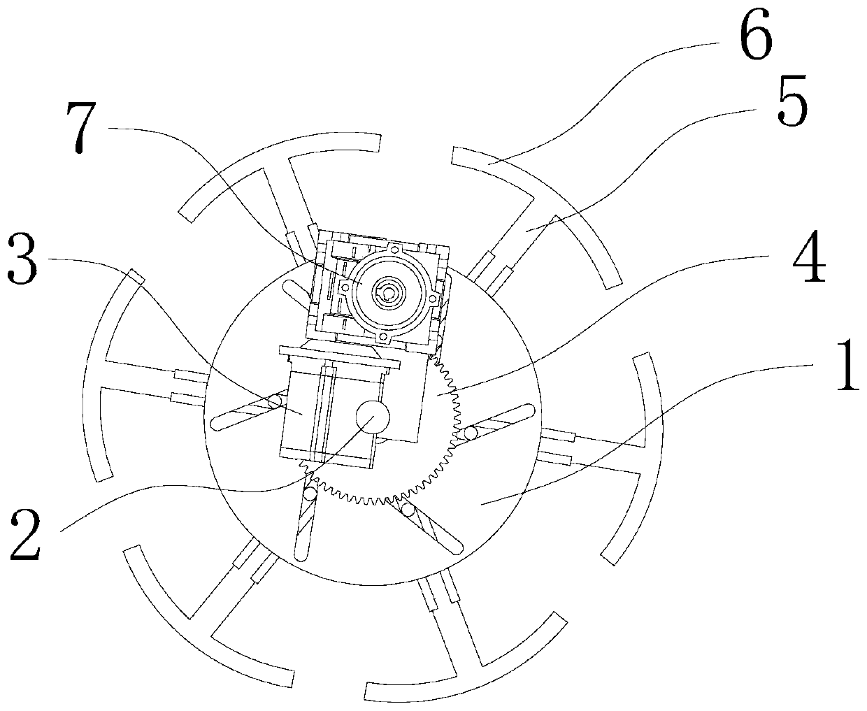 Variable-diameter wheel and agricultural vehicle chassis