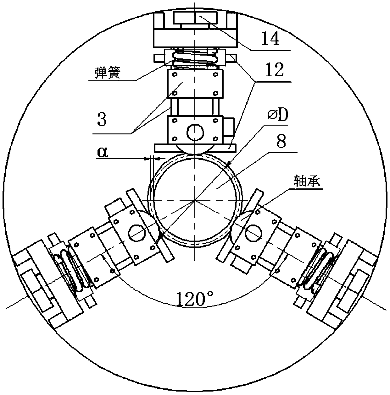 Double-layer dynamic seal device with damping function