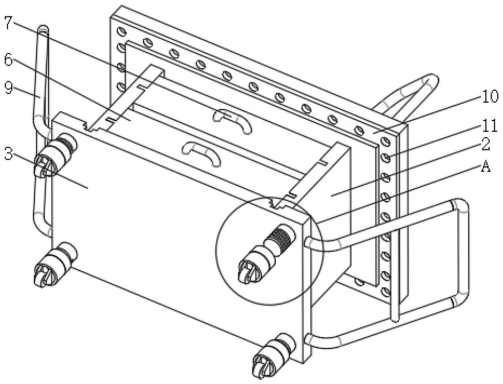 Rotary positioning frame for instrument maintenance