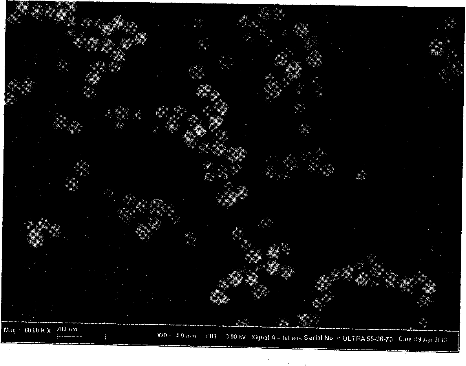 Method for preparing flower-like gold nanoparticles controllably