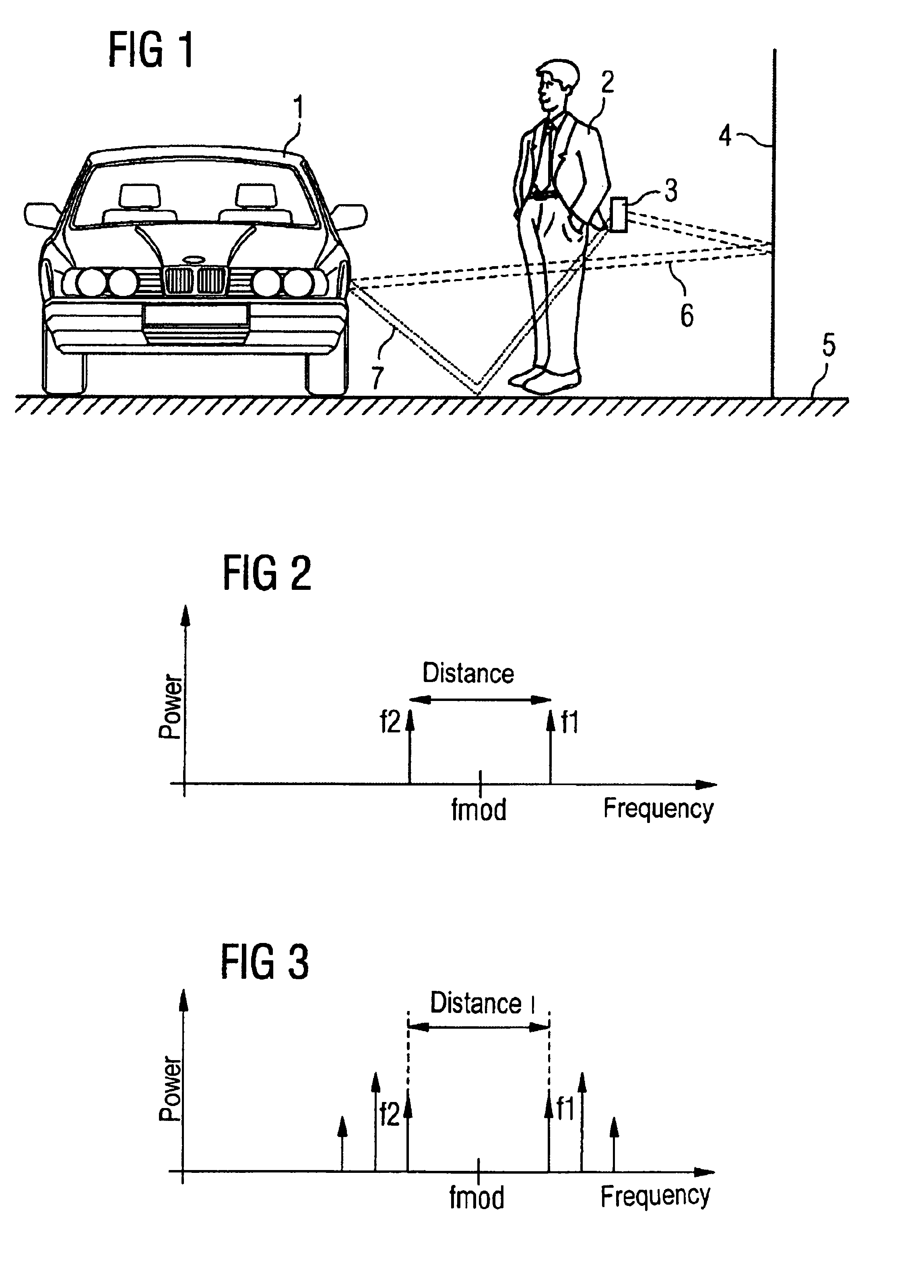 Method and device for determining the position of at least one second transmitting and receiving device in respect of a first transmitting and receiving device in a passive access control system operating in the ghz range