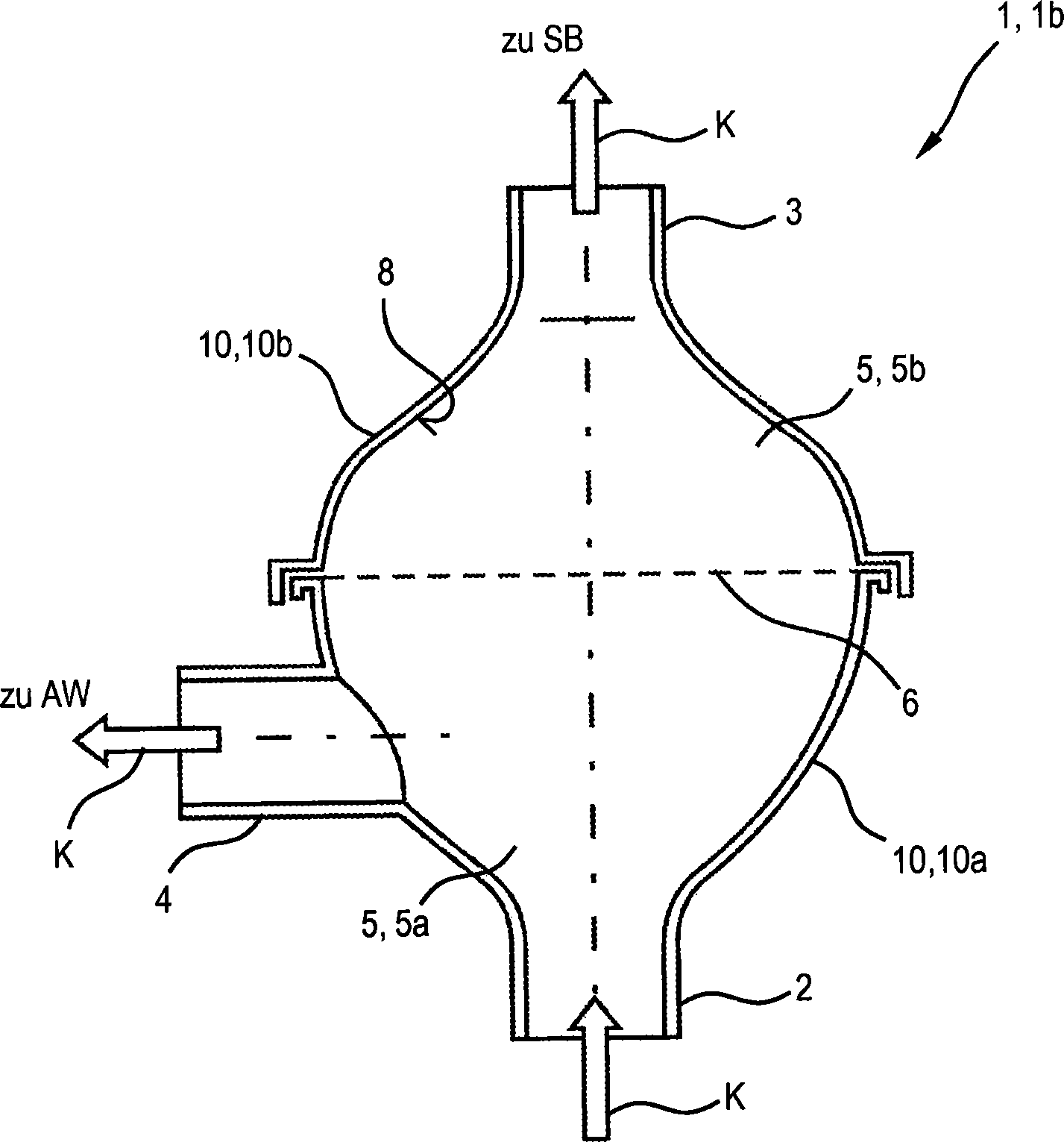 Household laundry dryer and filtering method