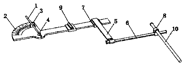 Adult tricorn frontal angle puncture guide and positioning device