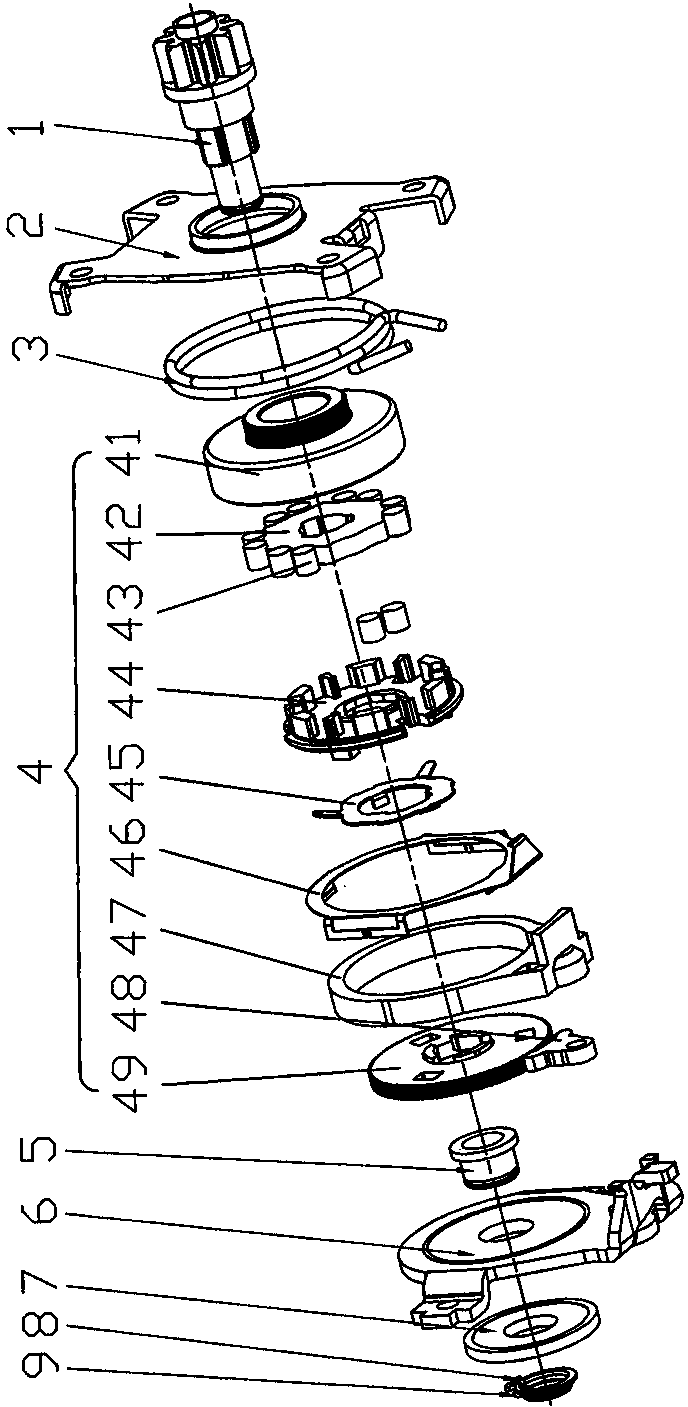Height adjusting device for seat