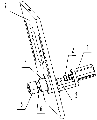 Material incoming tensioning mechanism of circular electric plug spot welding device