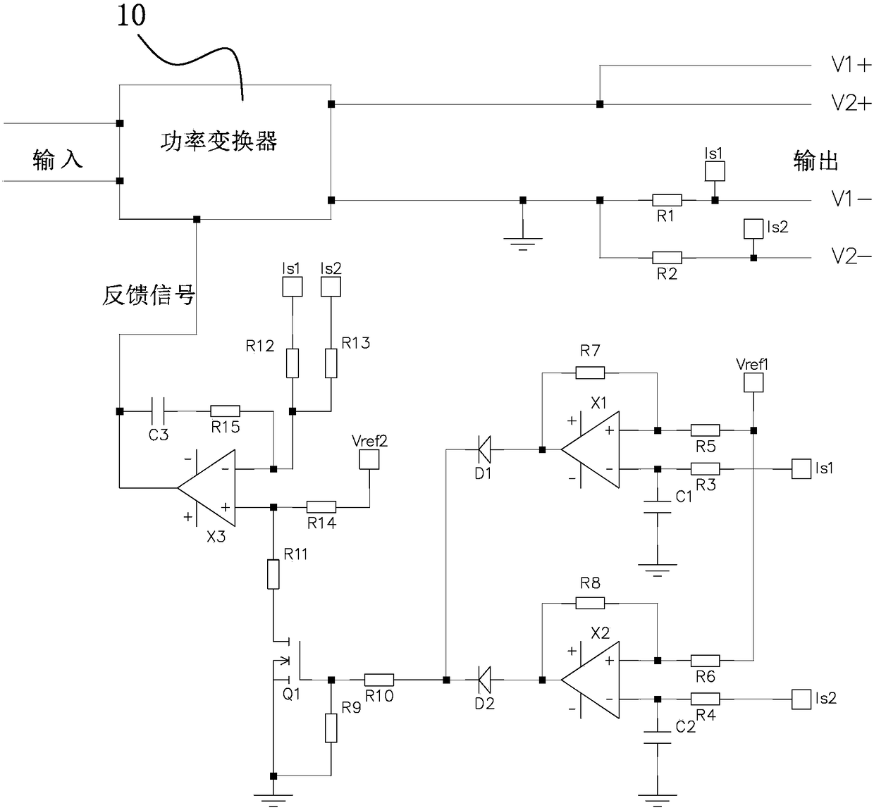 Power supply circuit and its operation method for automatically matching the number of parallel groups of loads