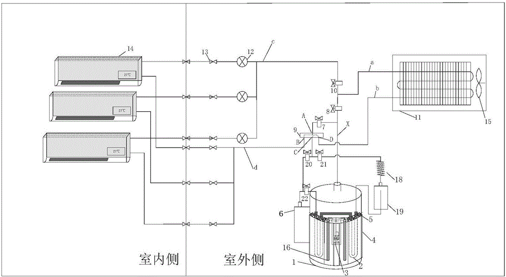 Defrosting system and method for heat pump type air conditioner