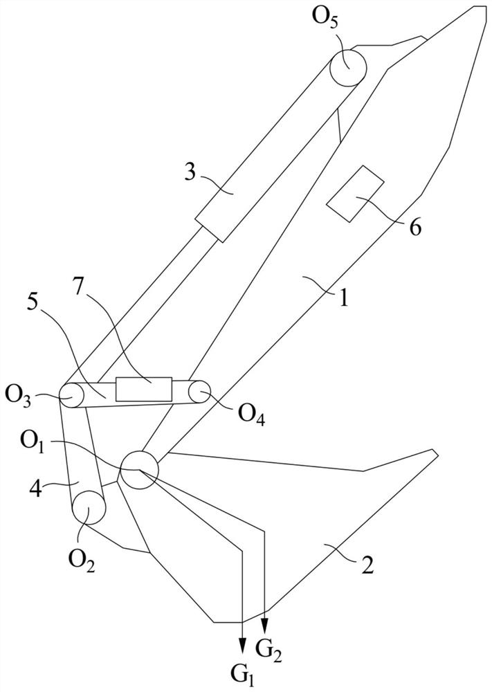 Excavator weighing method and system