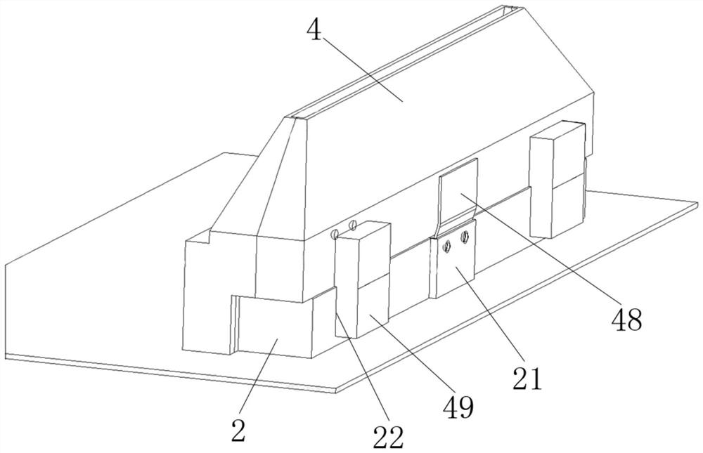 Server mainboard and high-speed signal equipment direct connection structure thereof