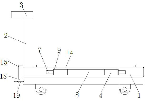 Cargo handling device convenient to combine