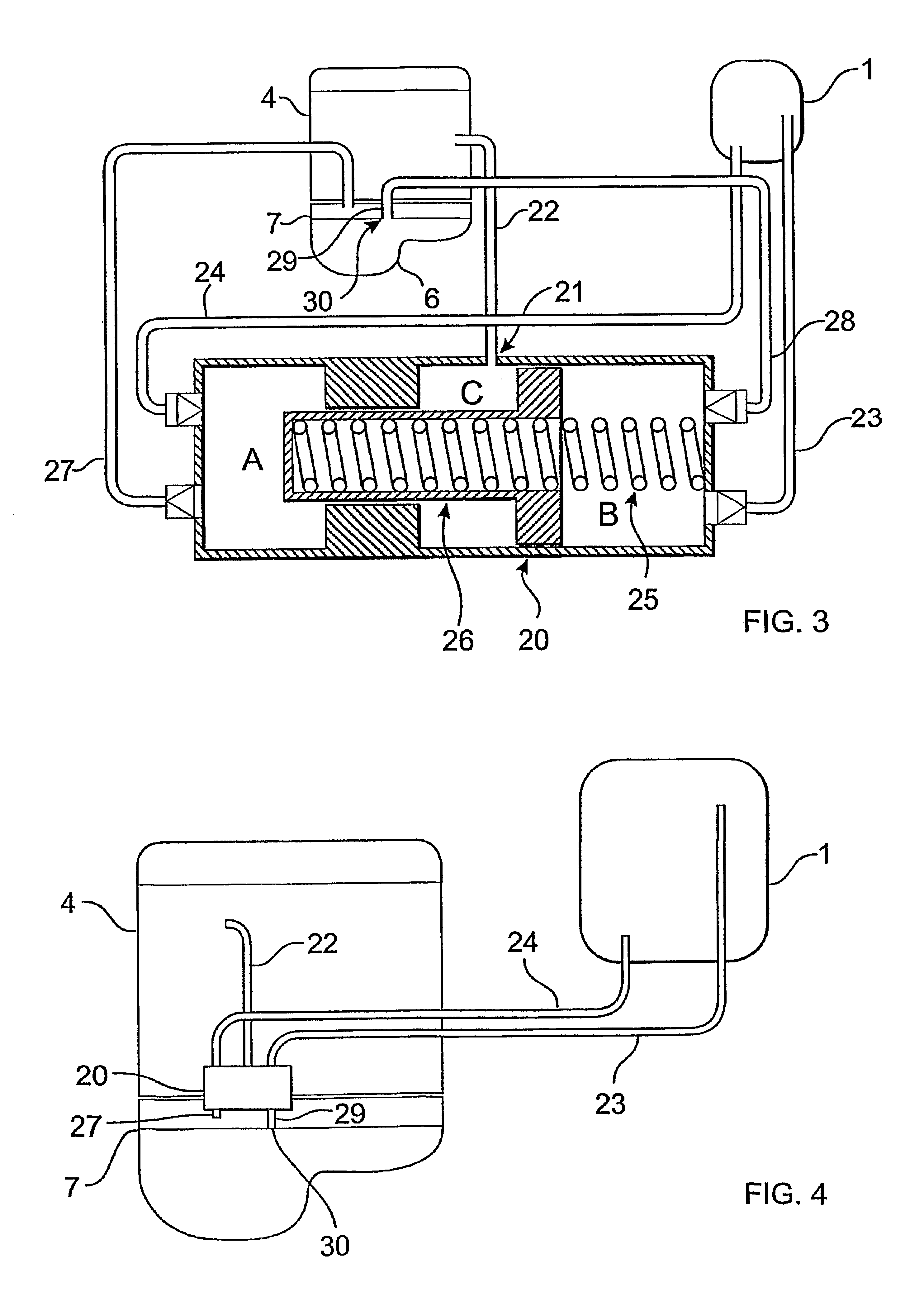 Apparatus for controlling a lubrication fluid level