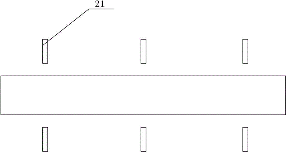 Sand-blast treating equipment used for band saw strip