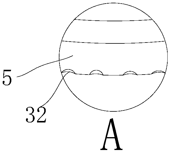 Split type video recording module of automobile data recorder