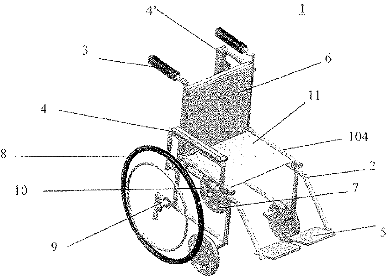 Method and apparatus for transferring a wheelchair bound person