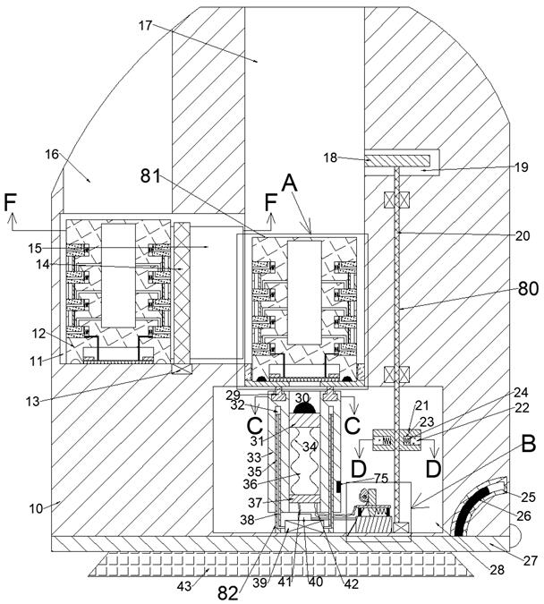 Ejection type high-pressure liquid nitrogen fire rescue equipment