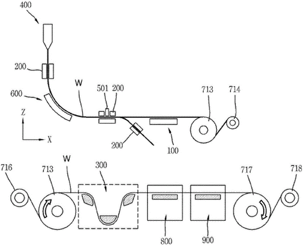 Roll manufacturing method and manufacturing device