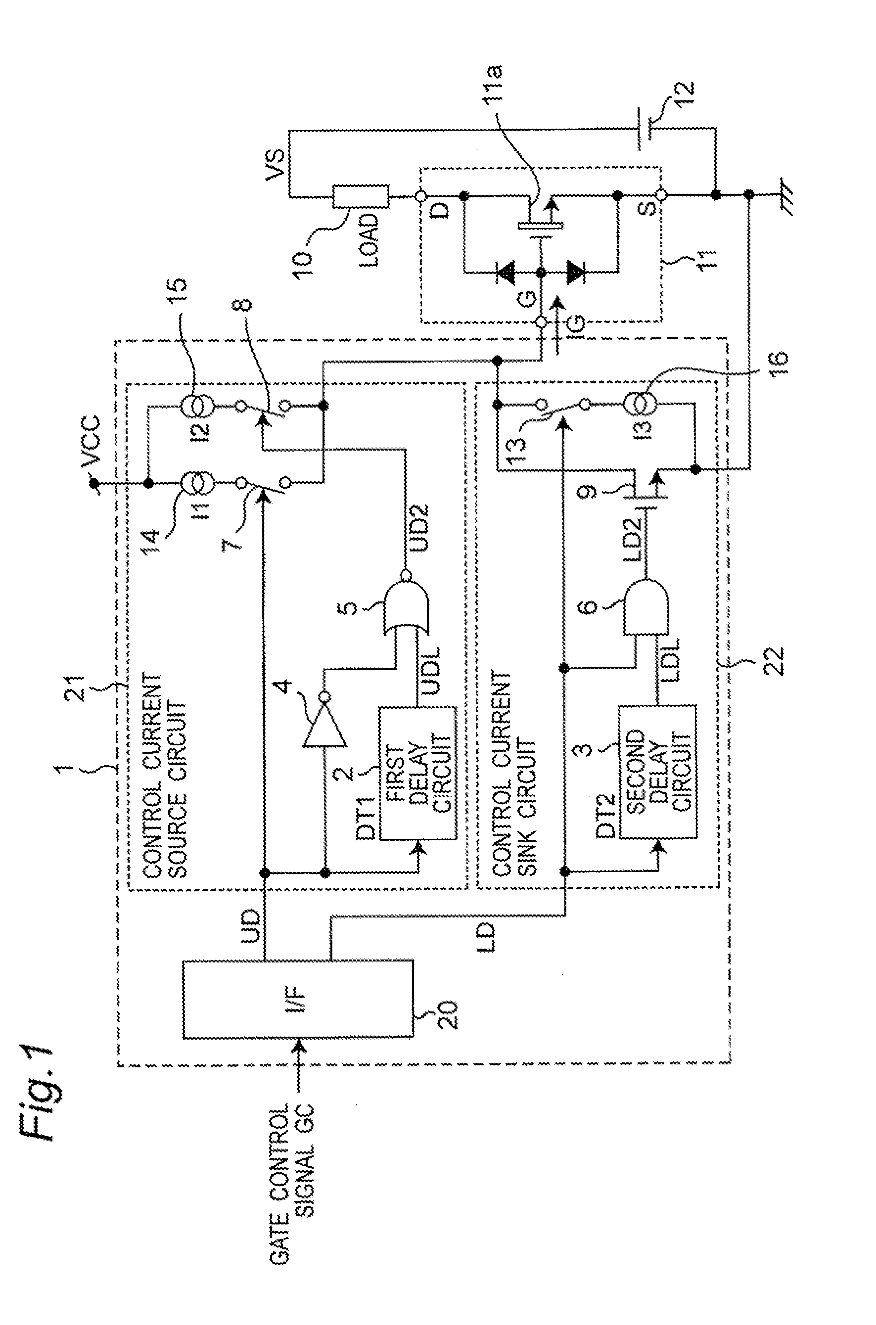Switching device driving unit and semiconductor apparatus