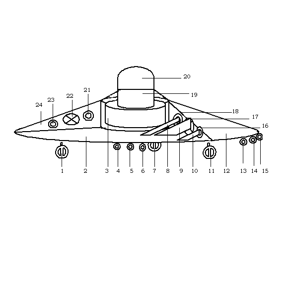 Flying saucer spacecraft