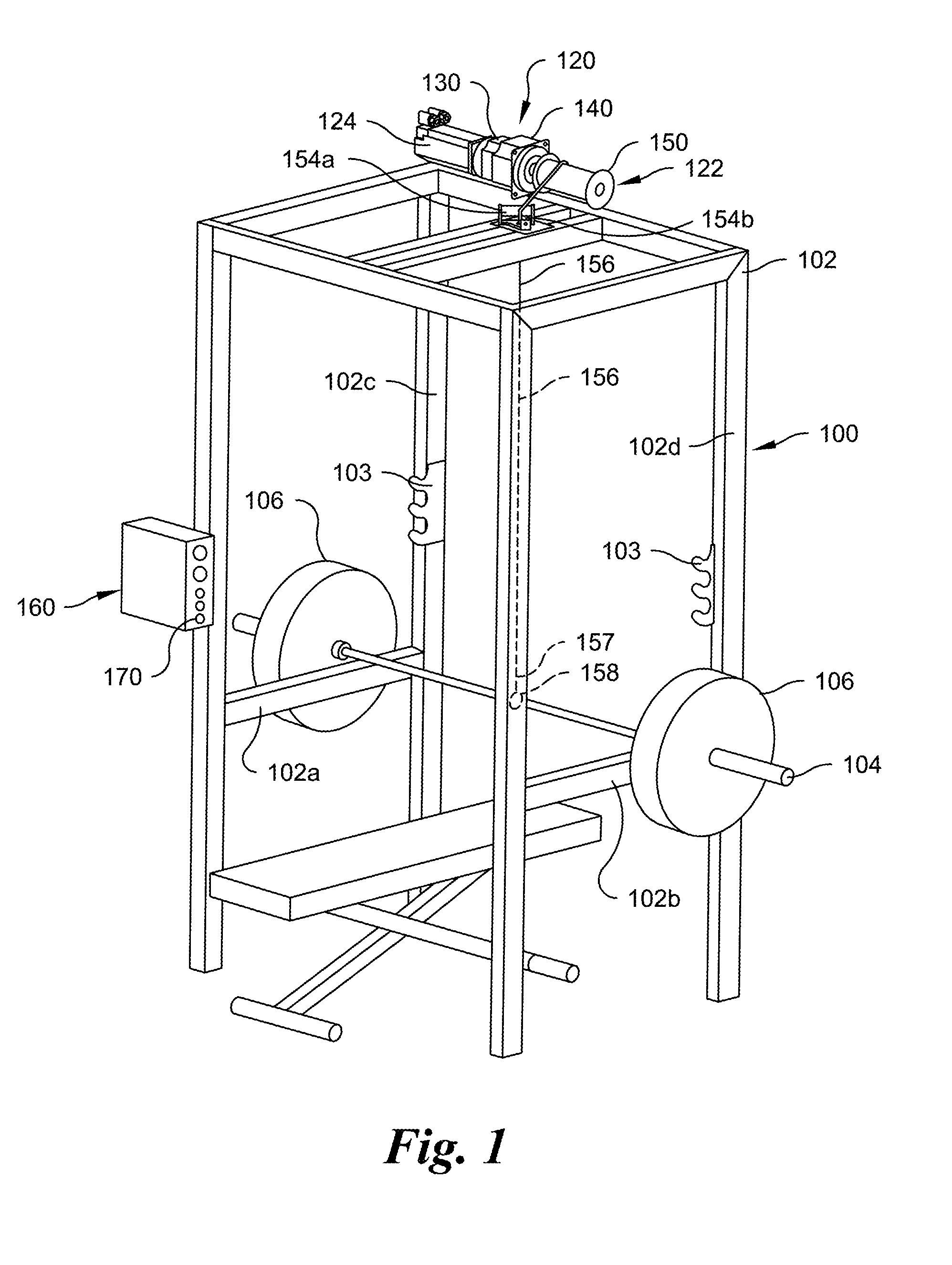 Apparatus and method for delivery of assistive force to user moved weights