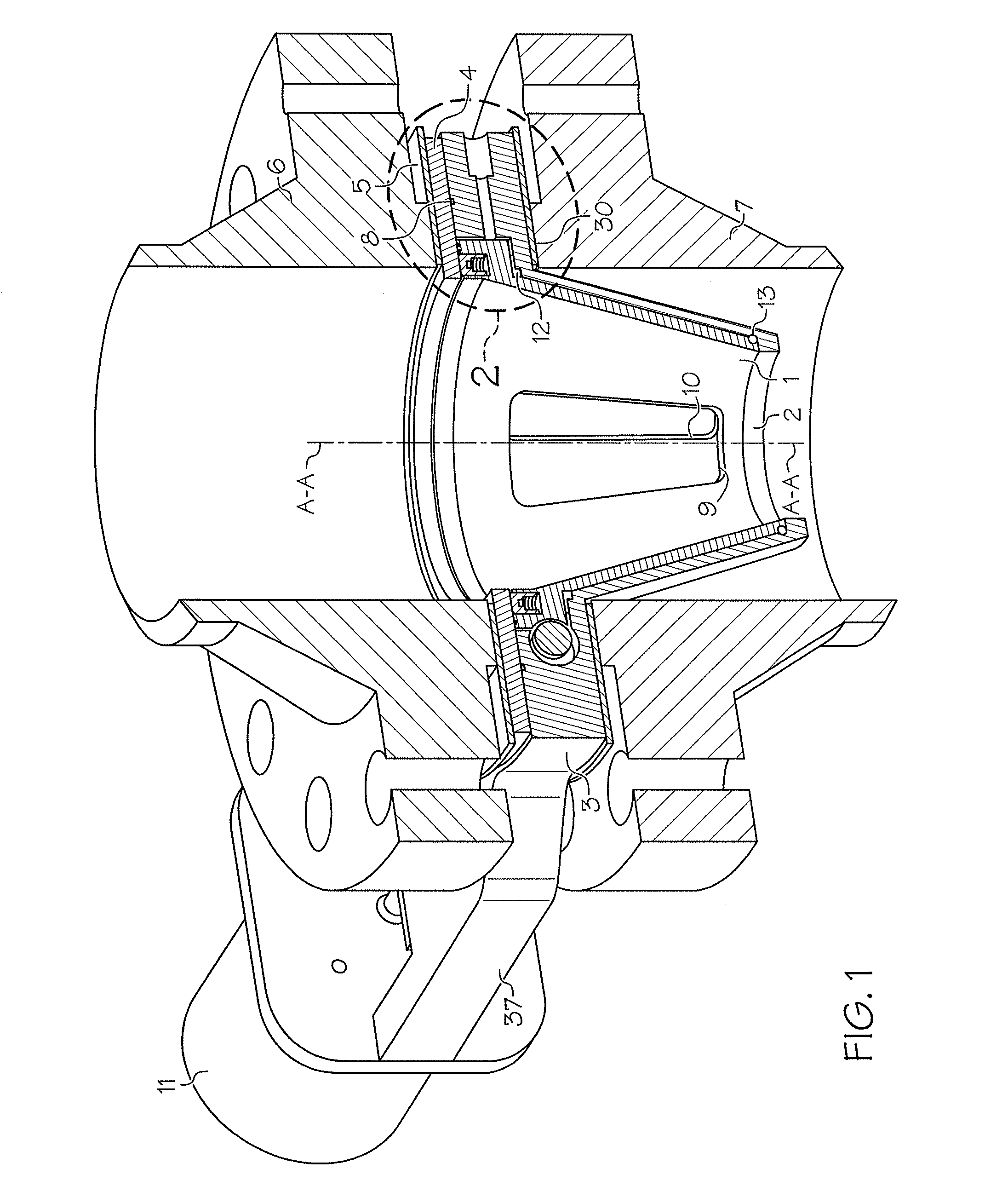 Dynamic variable orifice for compressor pulsation control