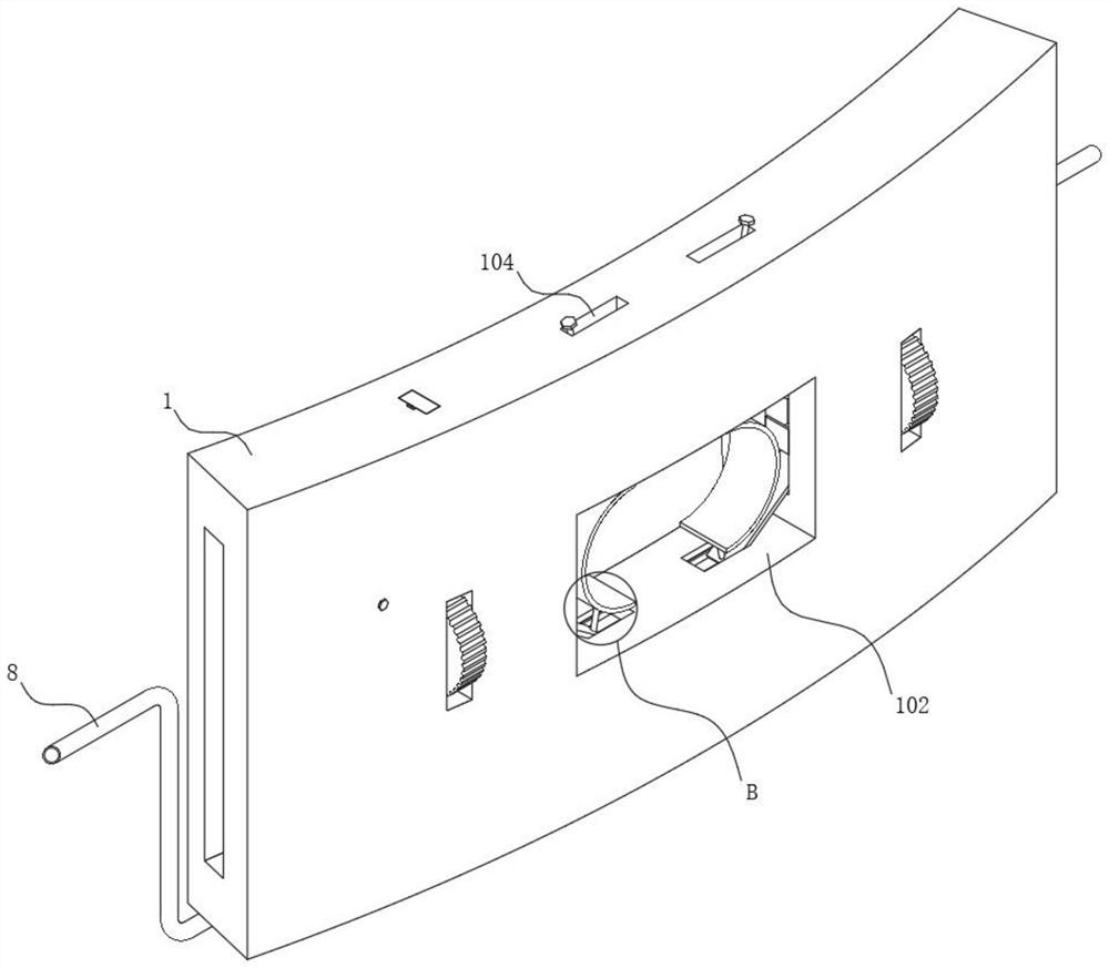 Adjustable drainage tube fixing device and using method thereof