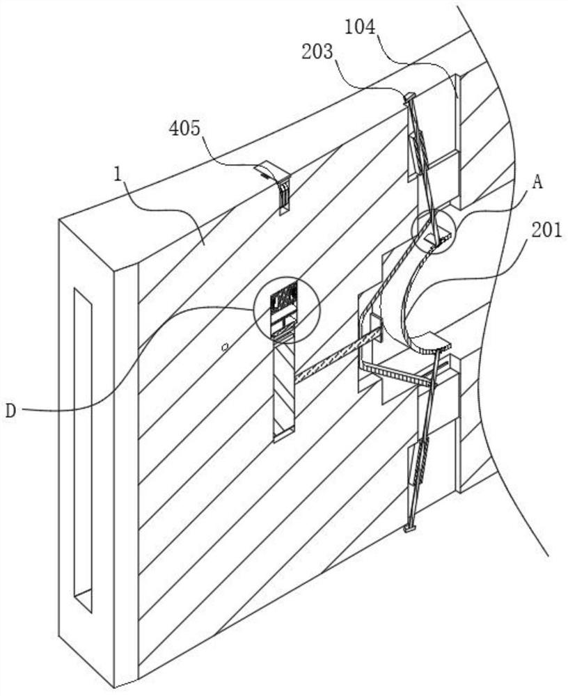 Adjustable drainage tube fixing device and using method thereof