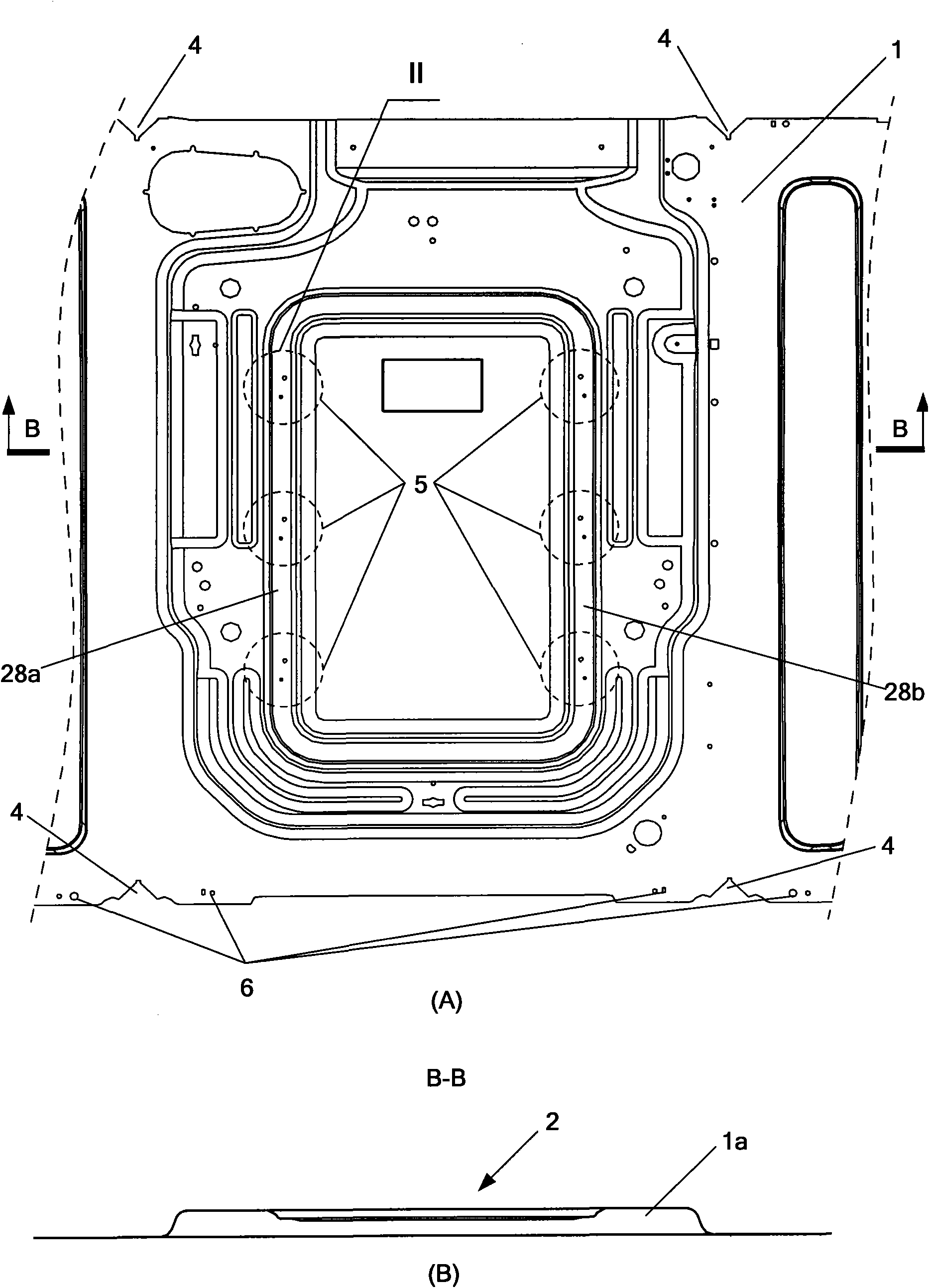 Box body and cover plate and manufacturing process thereof