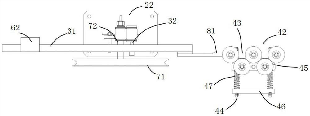 Roundness correction device for circular tube and continuous extrusion winding and unwinding system for circular tube