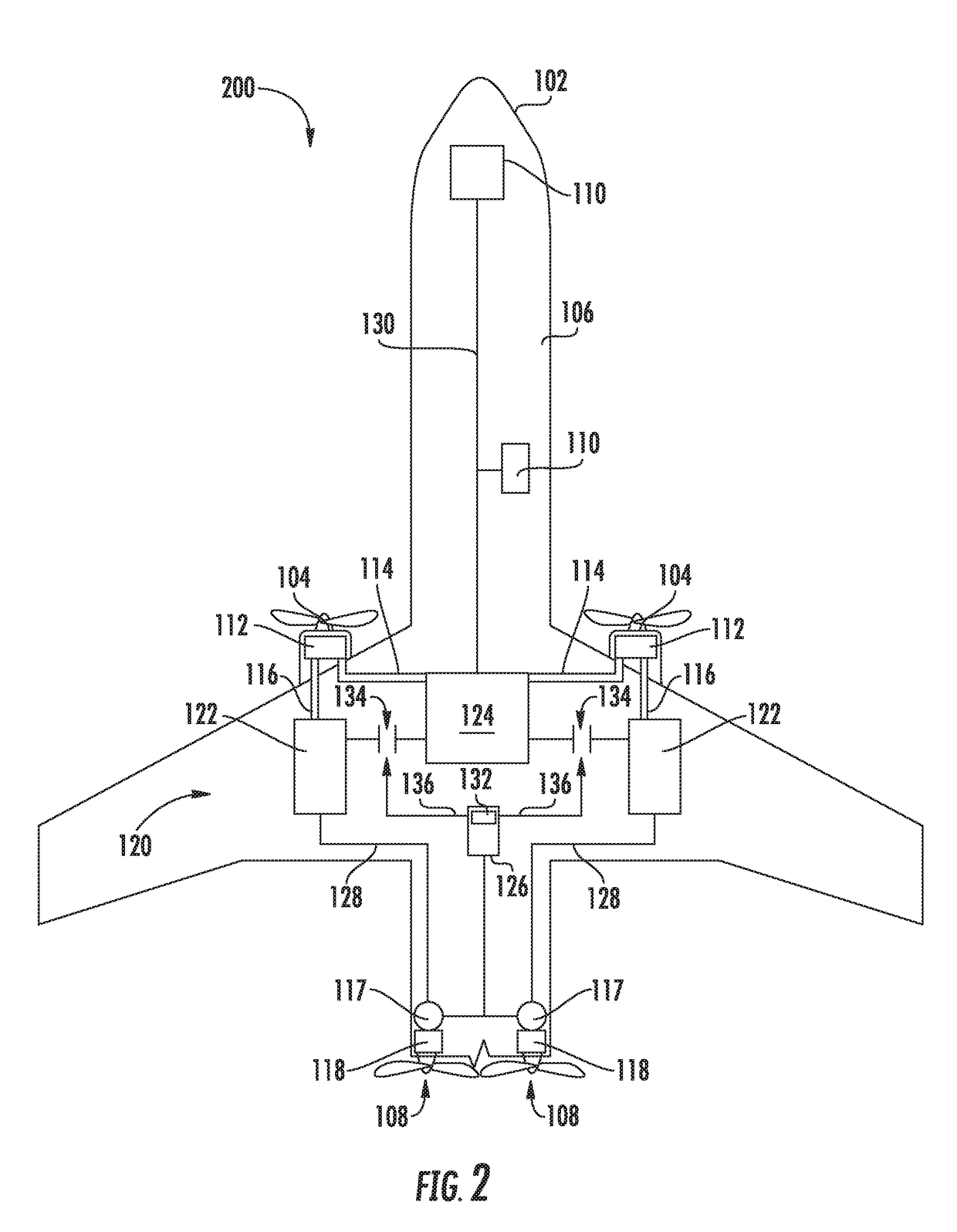 Hybrid Power System for an Aircraft