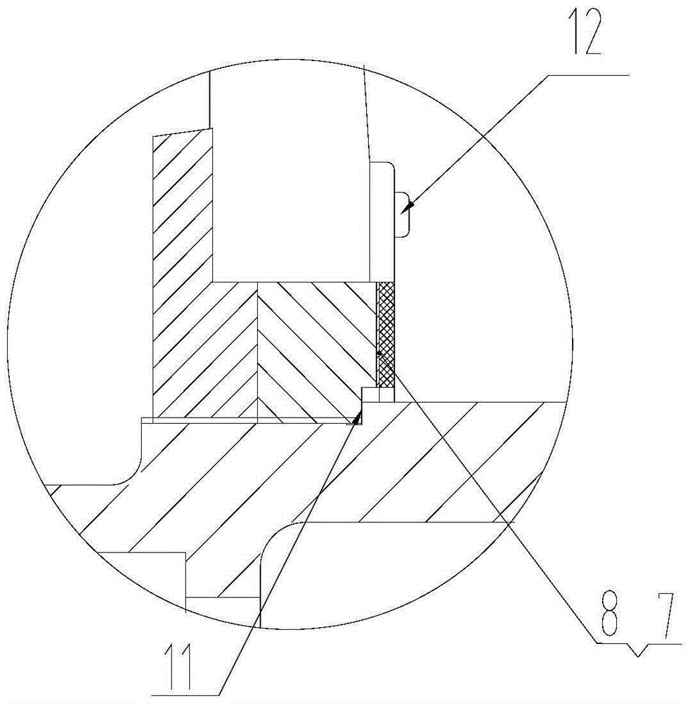 Micro stress supporting structure of satellite-borne space reflector