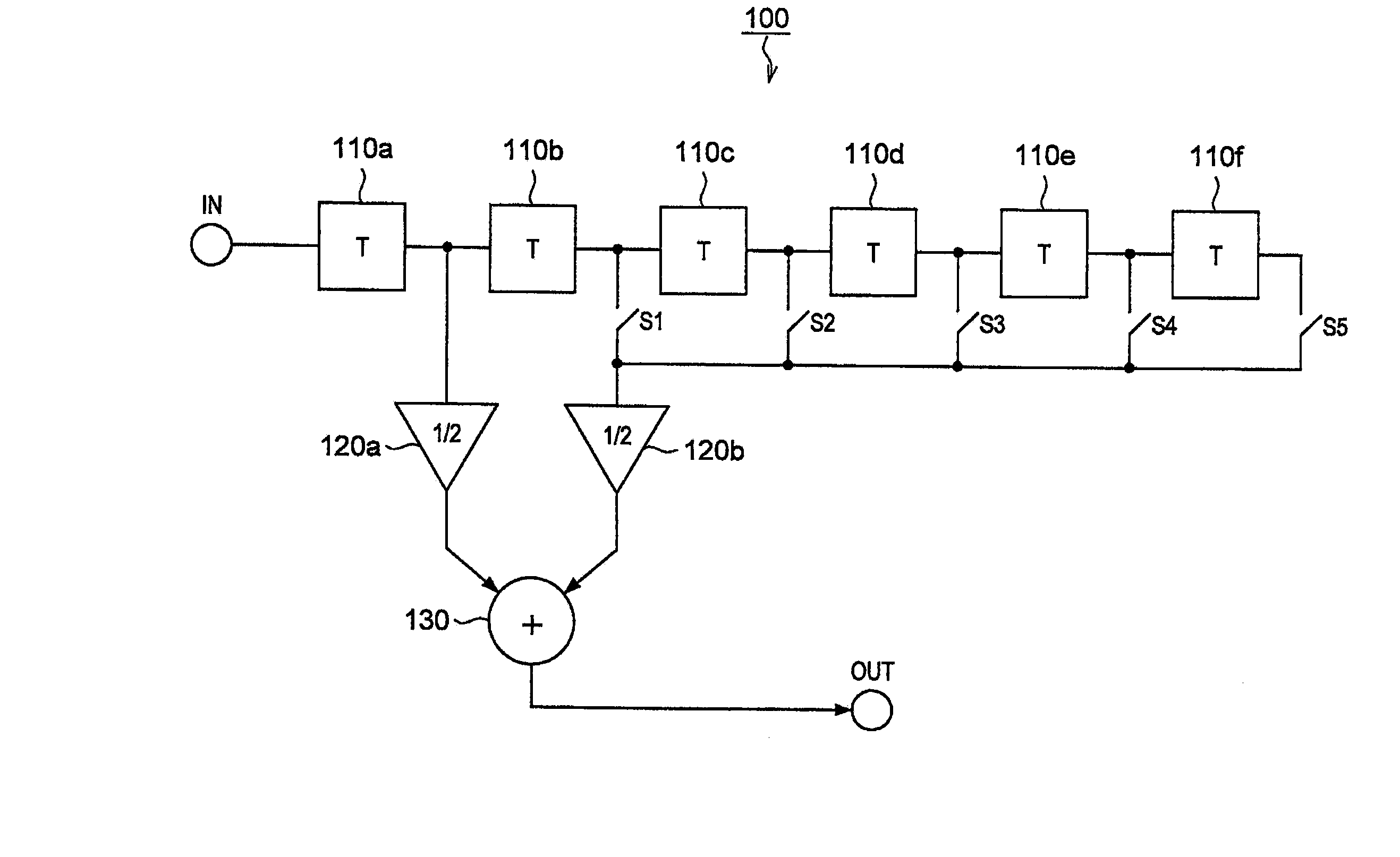 Charge Domain Filter Circuit