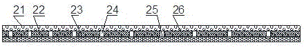 Production line and manufacturing method of elastic air-permeable crimped compound non-woven fabric