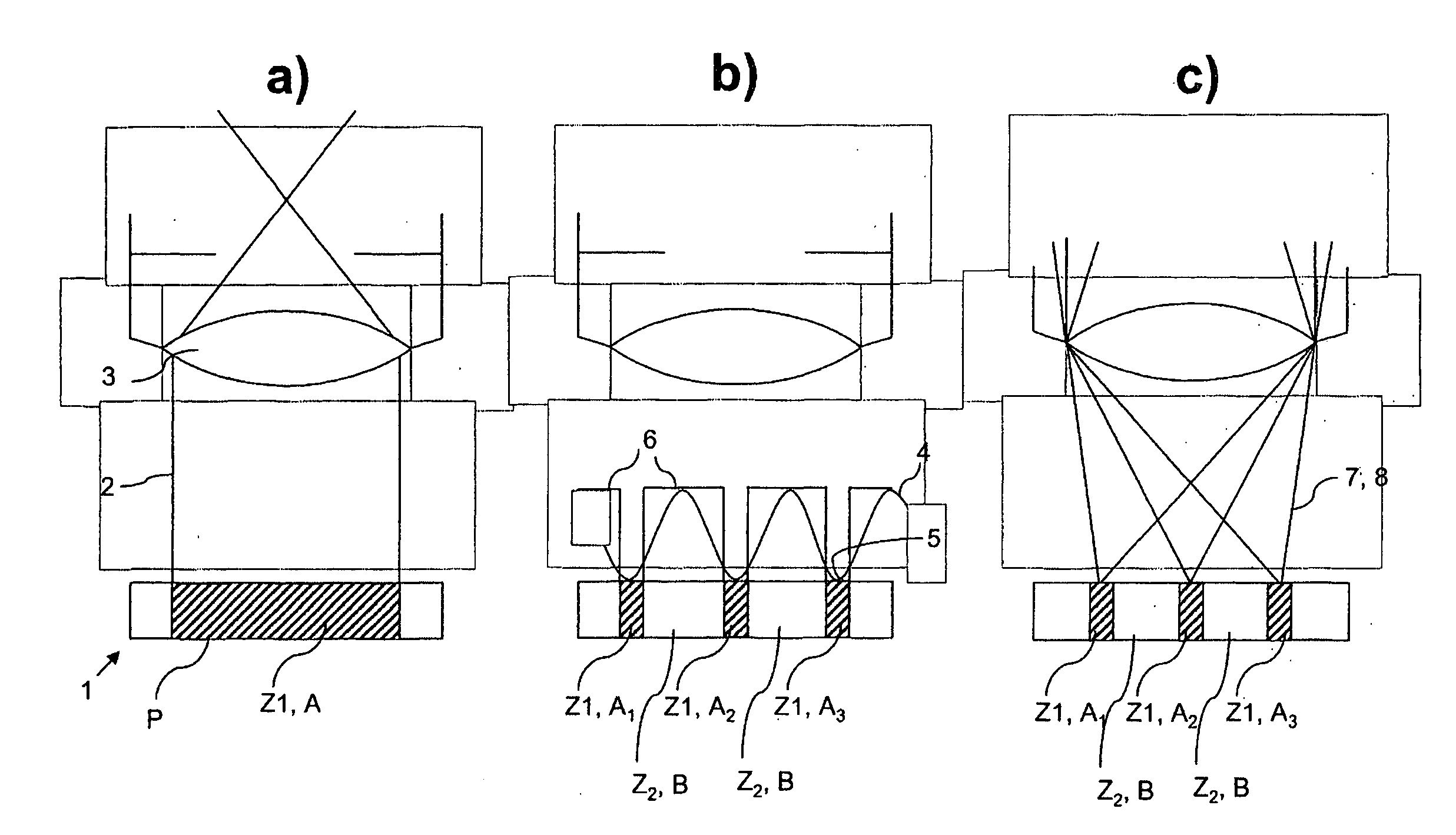 Method for high spatial resolution examination of samples