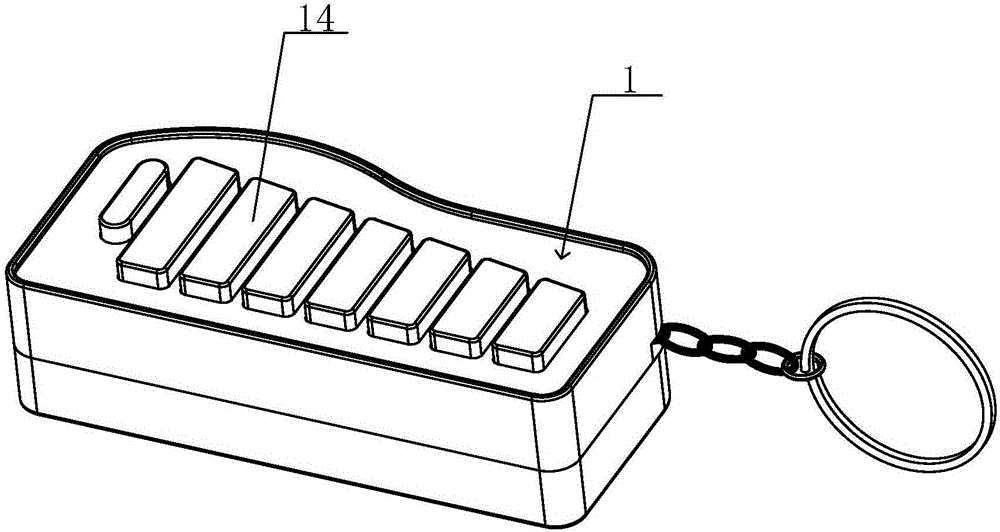Mini electronic organ