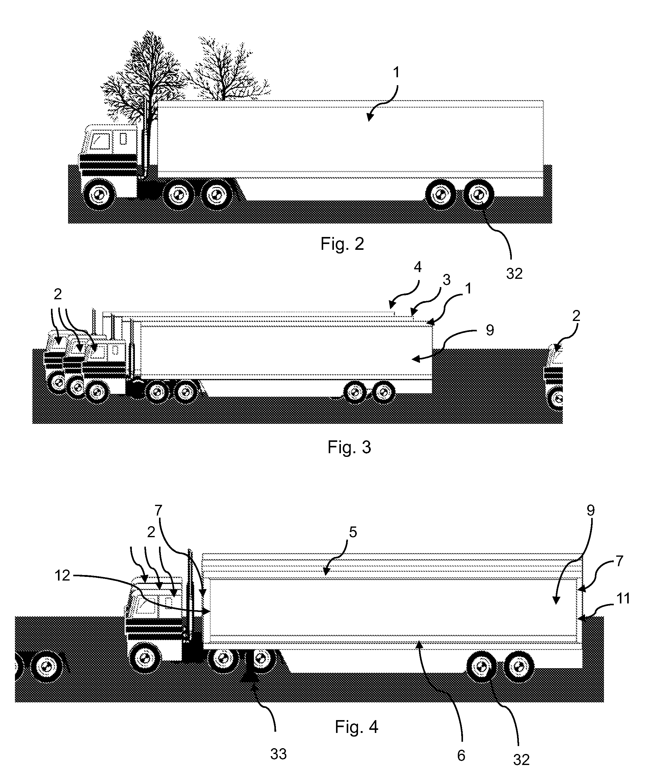 Building system and method with prefabricated structures joined between them, reusable and transportable