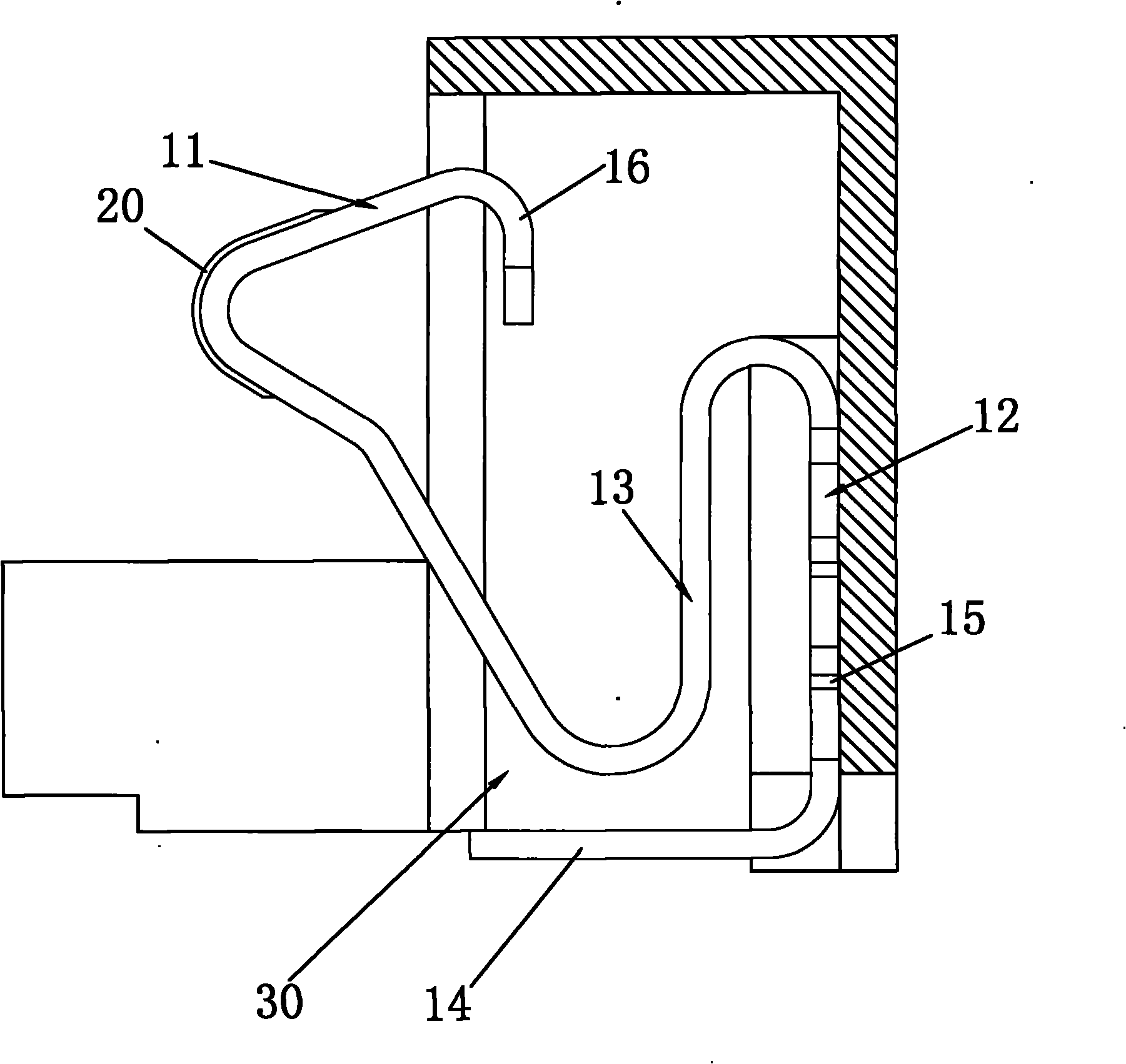 Terminal of battery connector