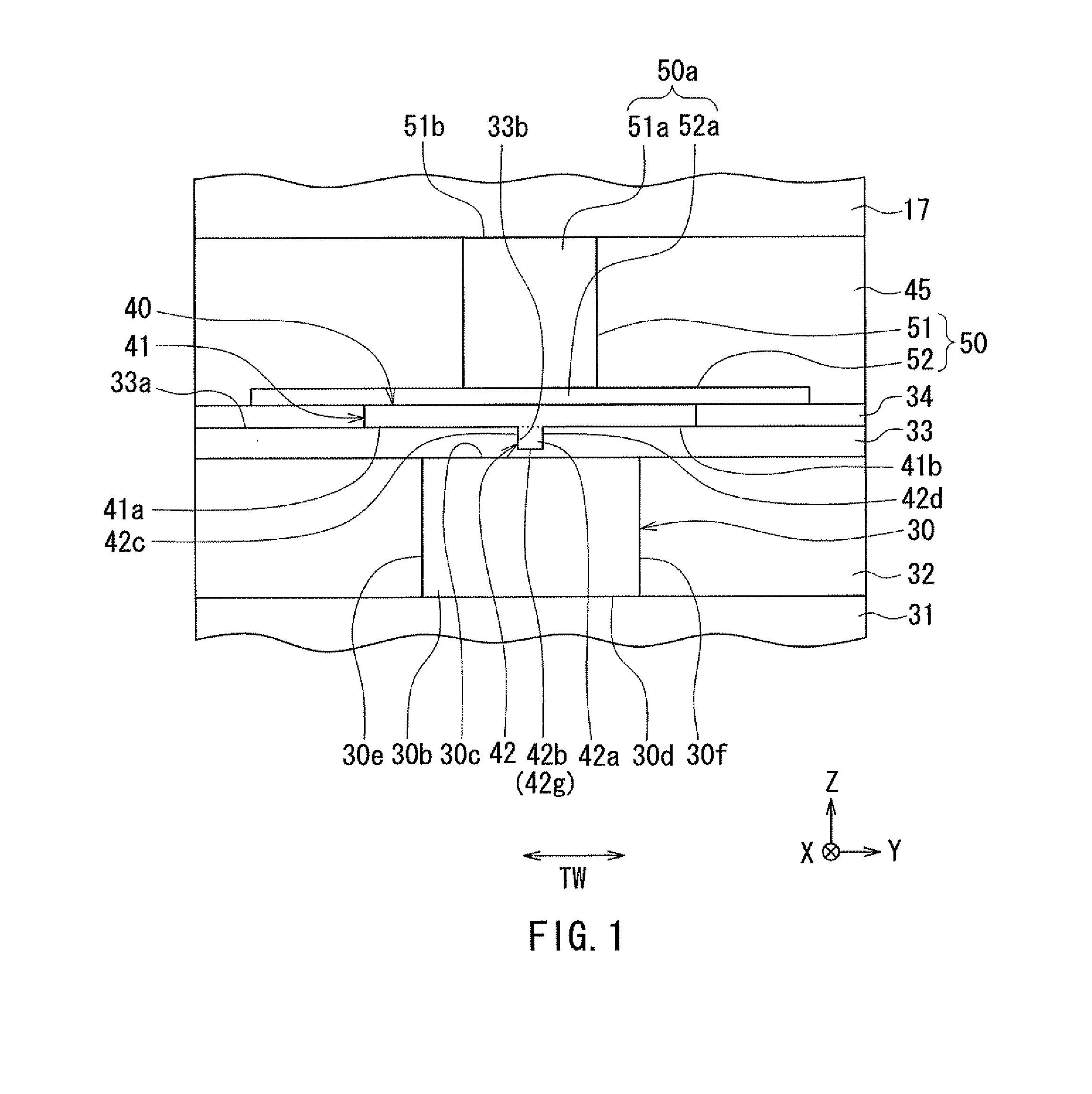 Thermally-assisted magnetic recording head including a magnetic pole and a heating element