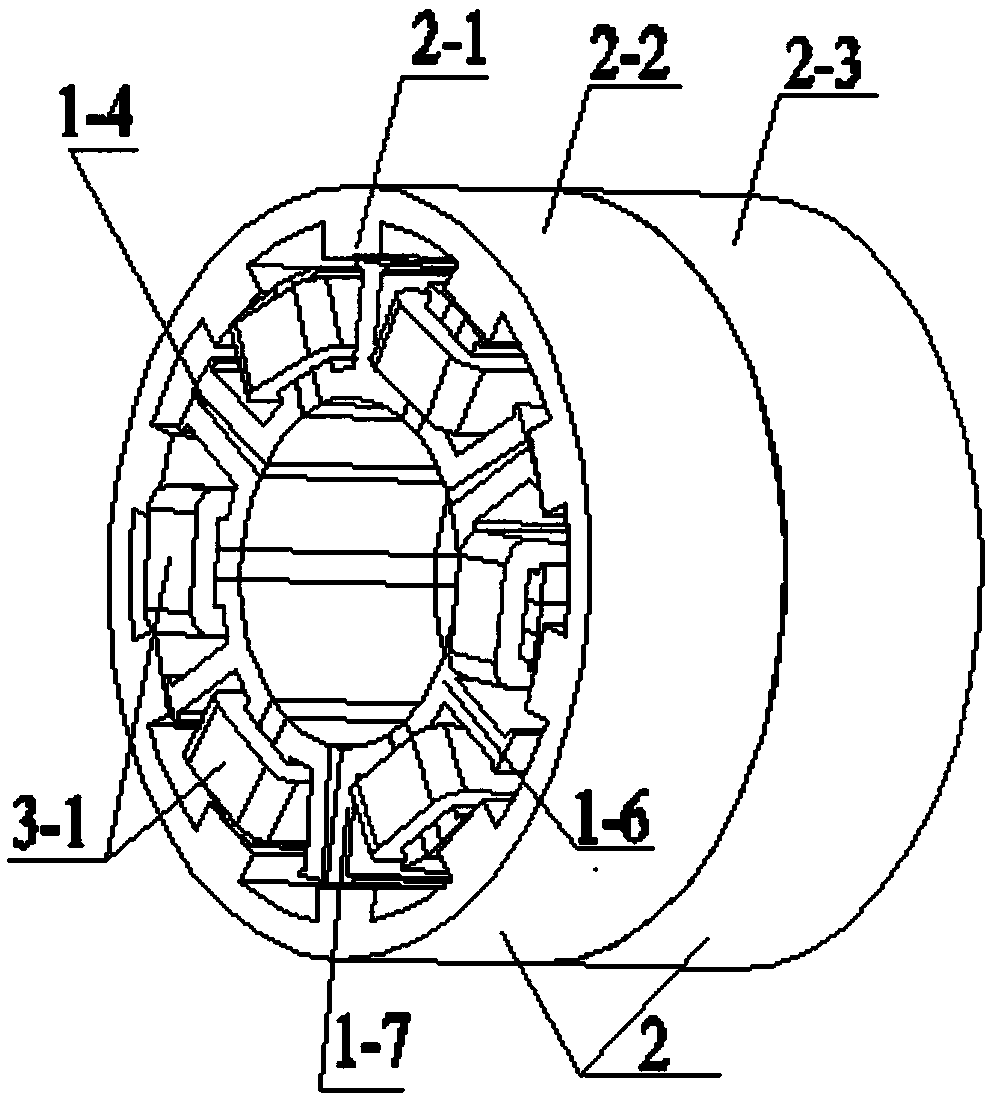 A Rotor Staggered Pole Modular External Rotor Switched Flux Motor