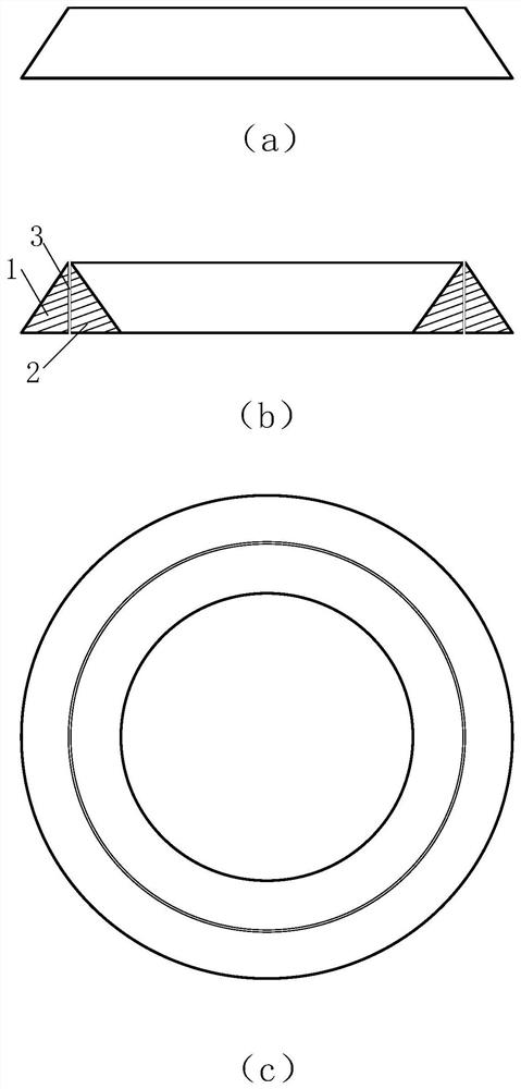 Circular ring-shaped slit emitter and manufacturing method thereof